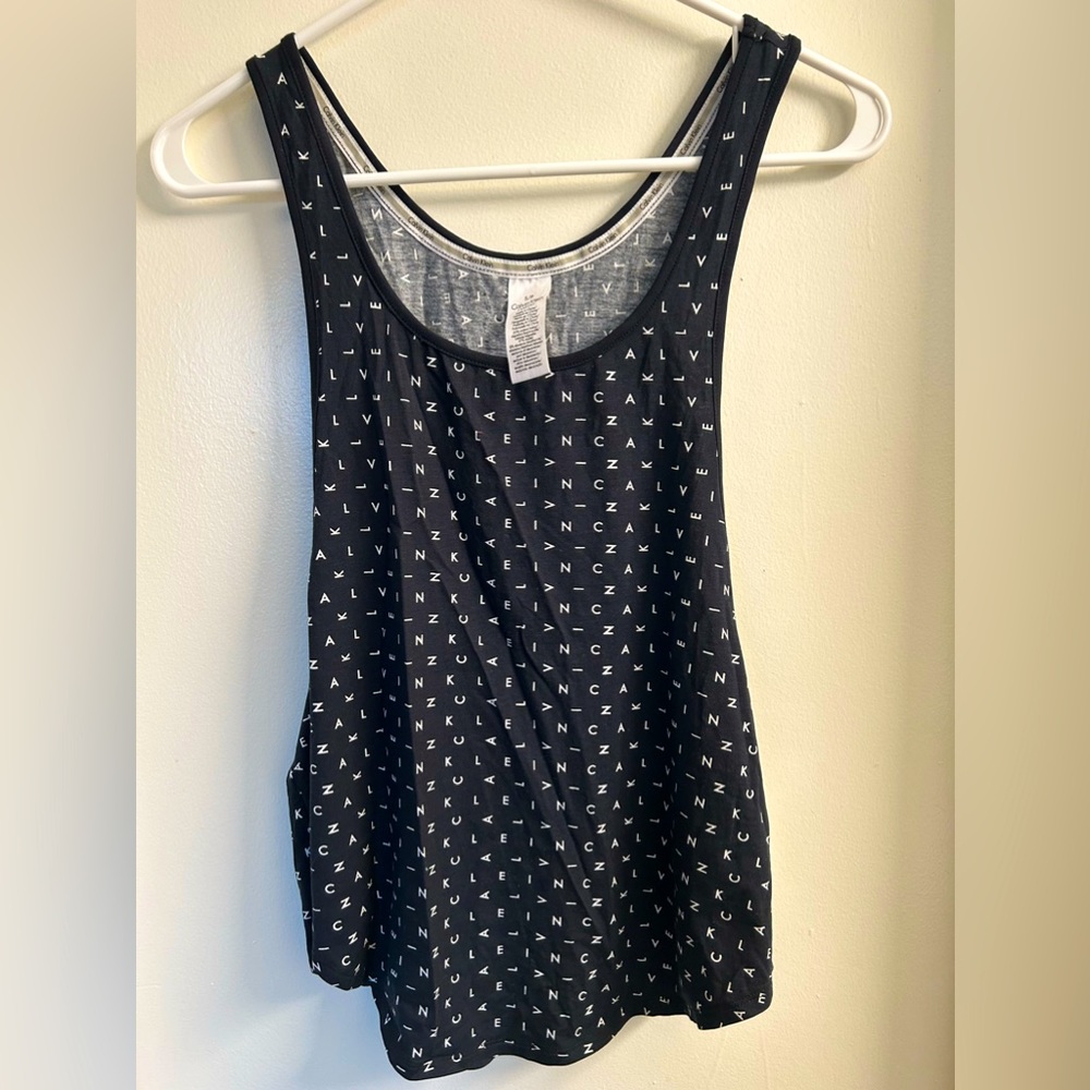 Calvin Klein Tank Top Drop Arm Hole, SIZE S nwt